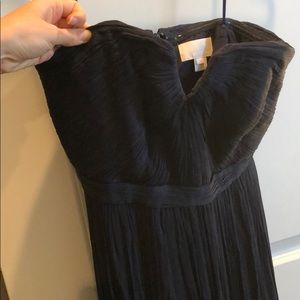 J Crew strapless Nadia bridesmaid, navy, size 4